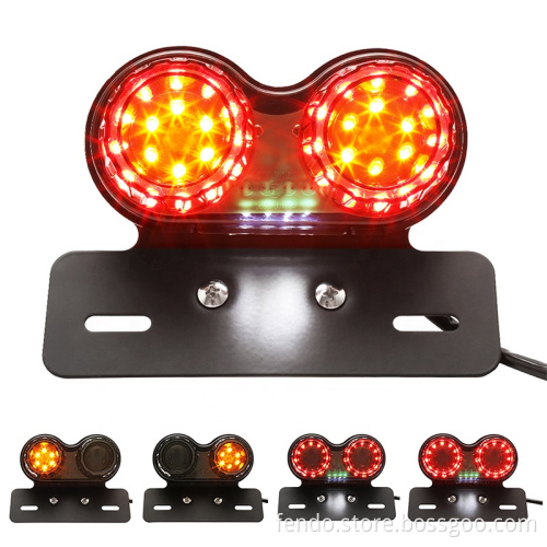 LED Brake Stop Indicator and Turn Signal Lights for Motorcycle
